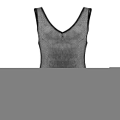CandyMan 99858 Fishnet Bodysuit Color Black