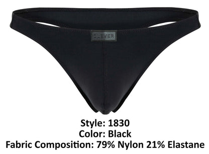 Clever 1830 Desirable Thongs Color Black