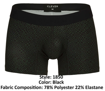 Clever 1850 Laberin Trunks Color Black