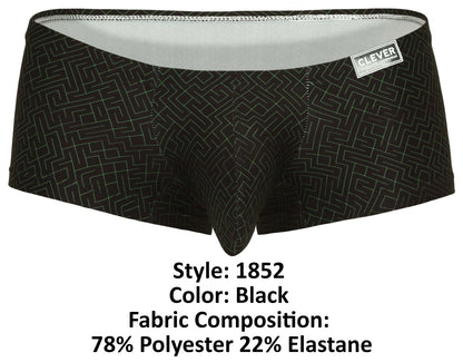 Clever 1852 Laberin Trunks Color Black