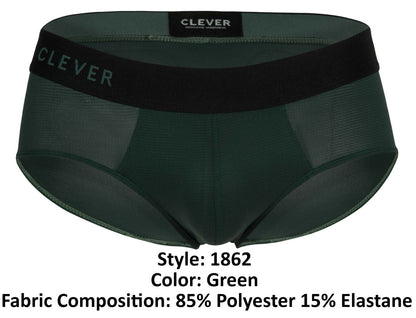 Clever 1862 Oneal Briefs Color Green