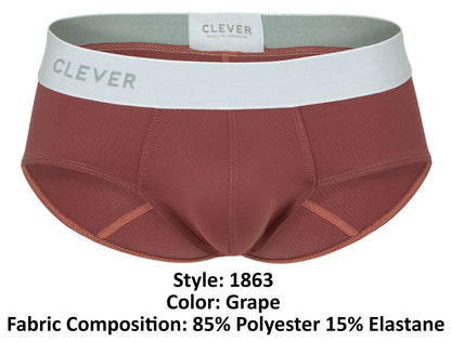 Clever 1863 Lecler Briefs Color Grape