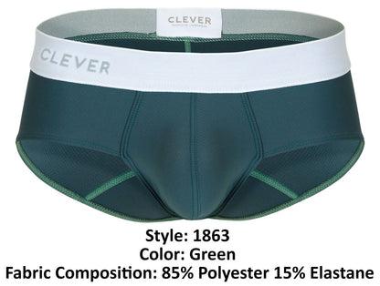 Clever 1863 Lecler Briefs Color Green