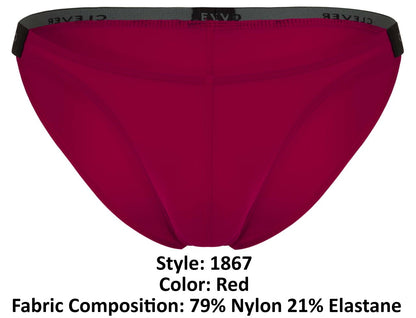 Clever 1867 Tokio Bikini Color Red