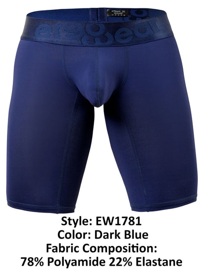ErgoWear EW1781 MAX BOLD Athletic Shorts Color Dark Blue