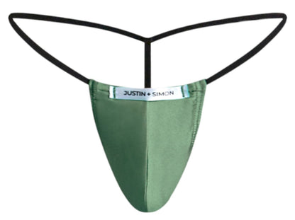 JUSTIN+SIMON XSJ02 Classic G-String Color New Green