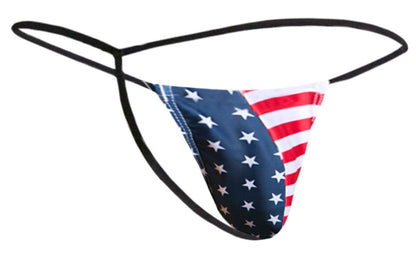 JUSTIN+SIMON XSJ02 Classic G-String Color USA Flag