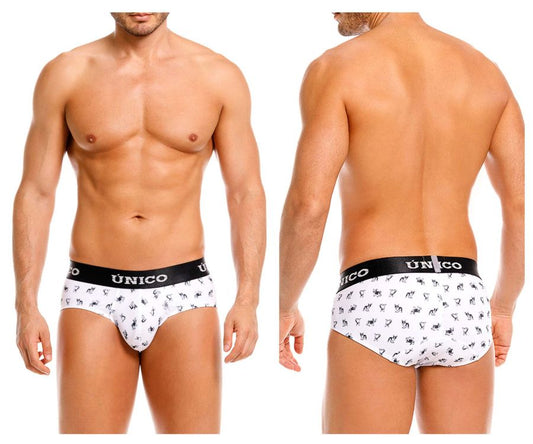 Unico 25040101130 Frenchis Briefs Color 00-White