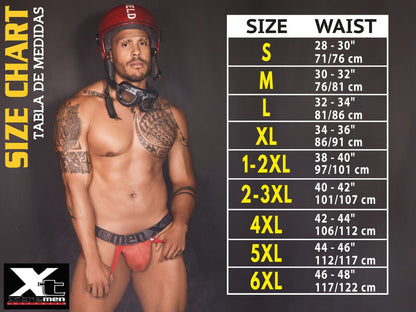 Xtremen 91224 Microfiber Bikini Color Red